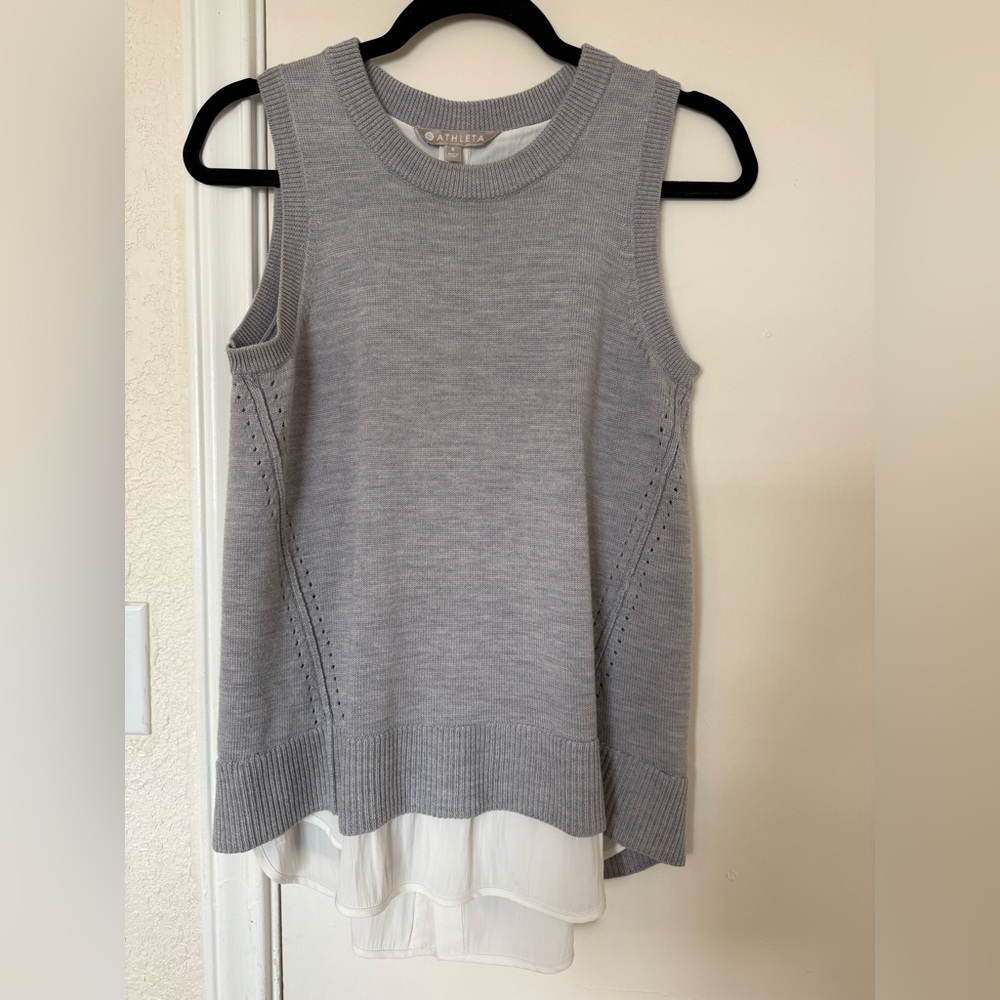 Athleta Light Gray Tank Top